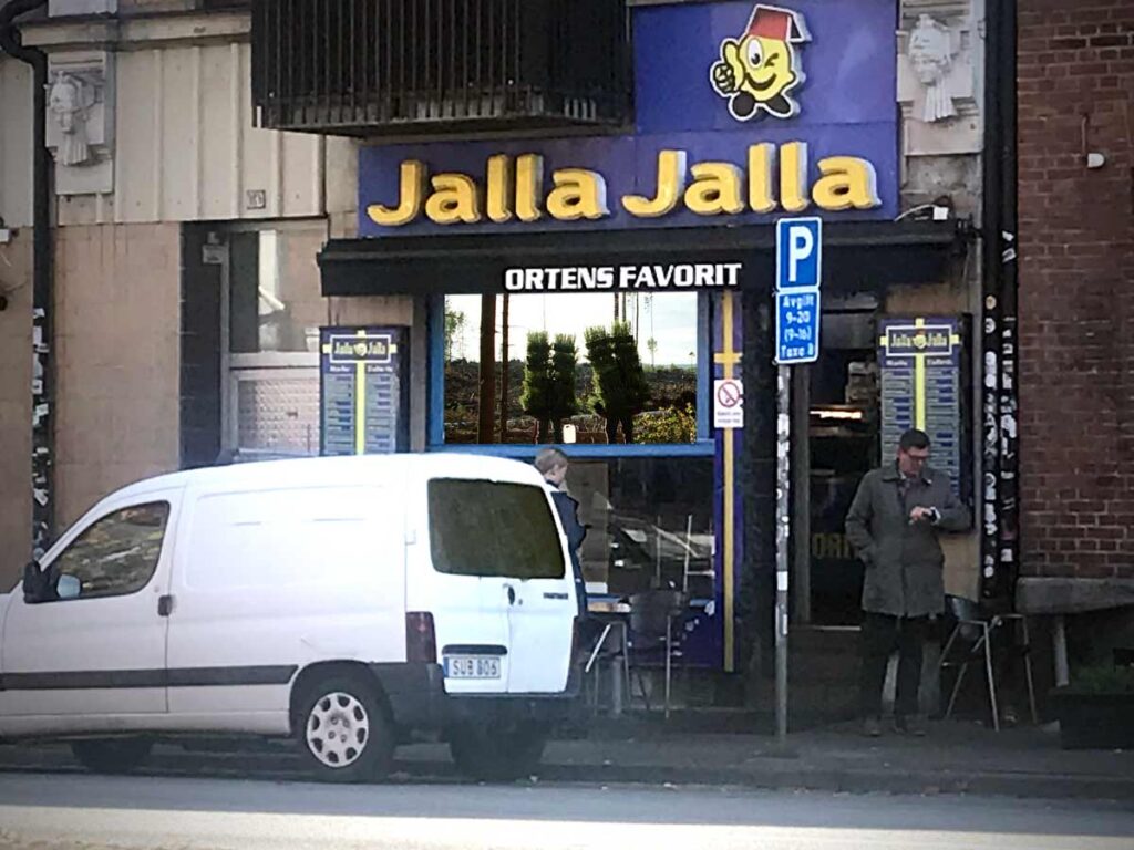 Visning på Jalla jalla 